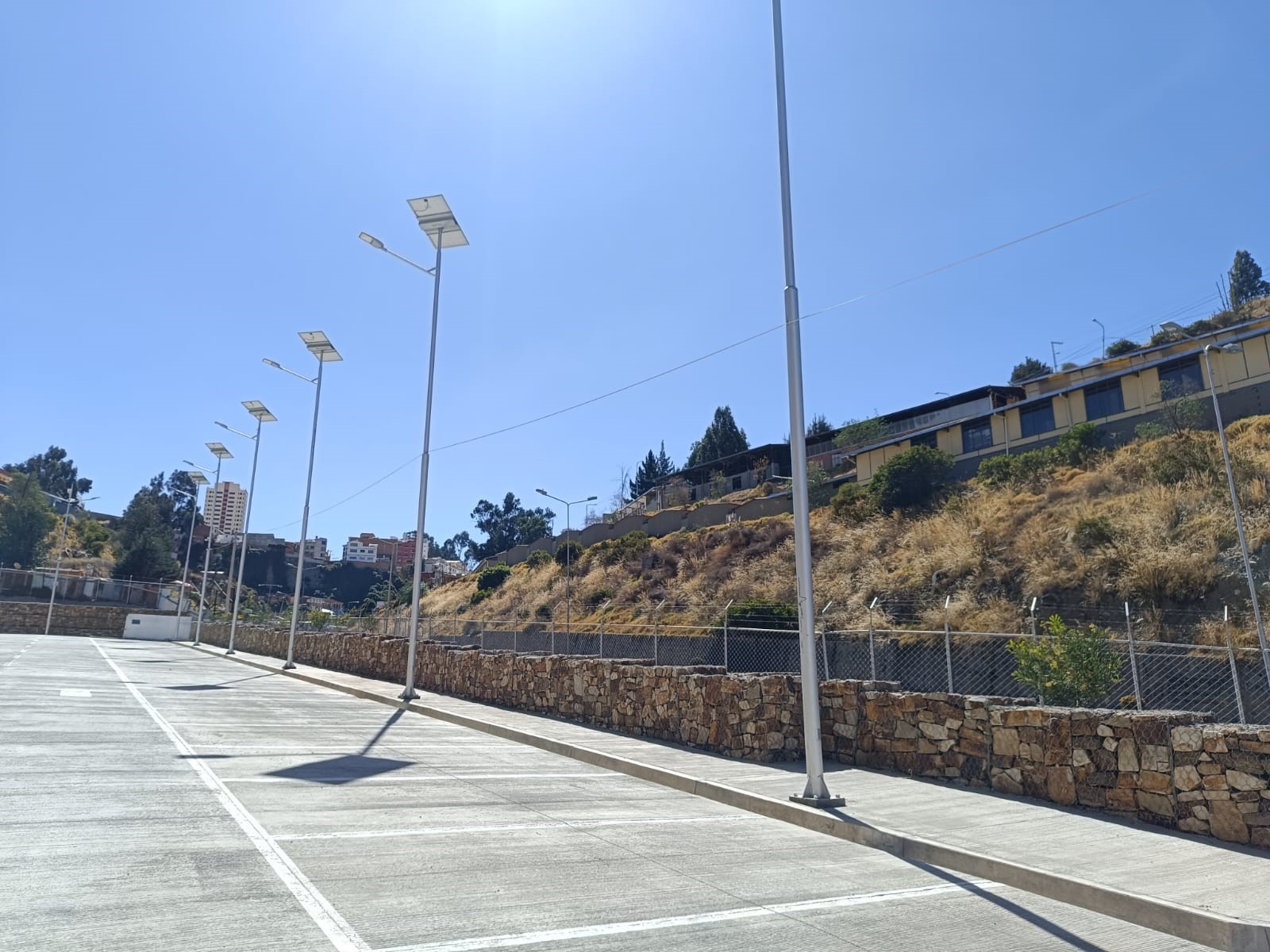 farolas hospital la paz