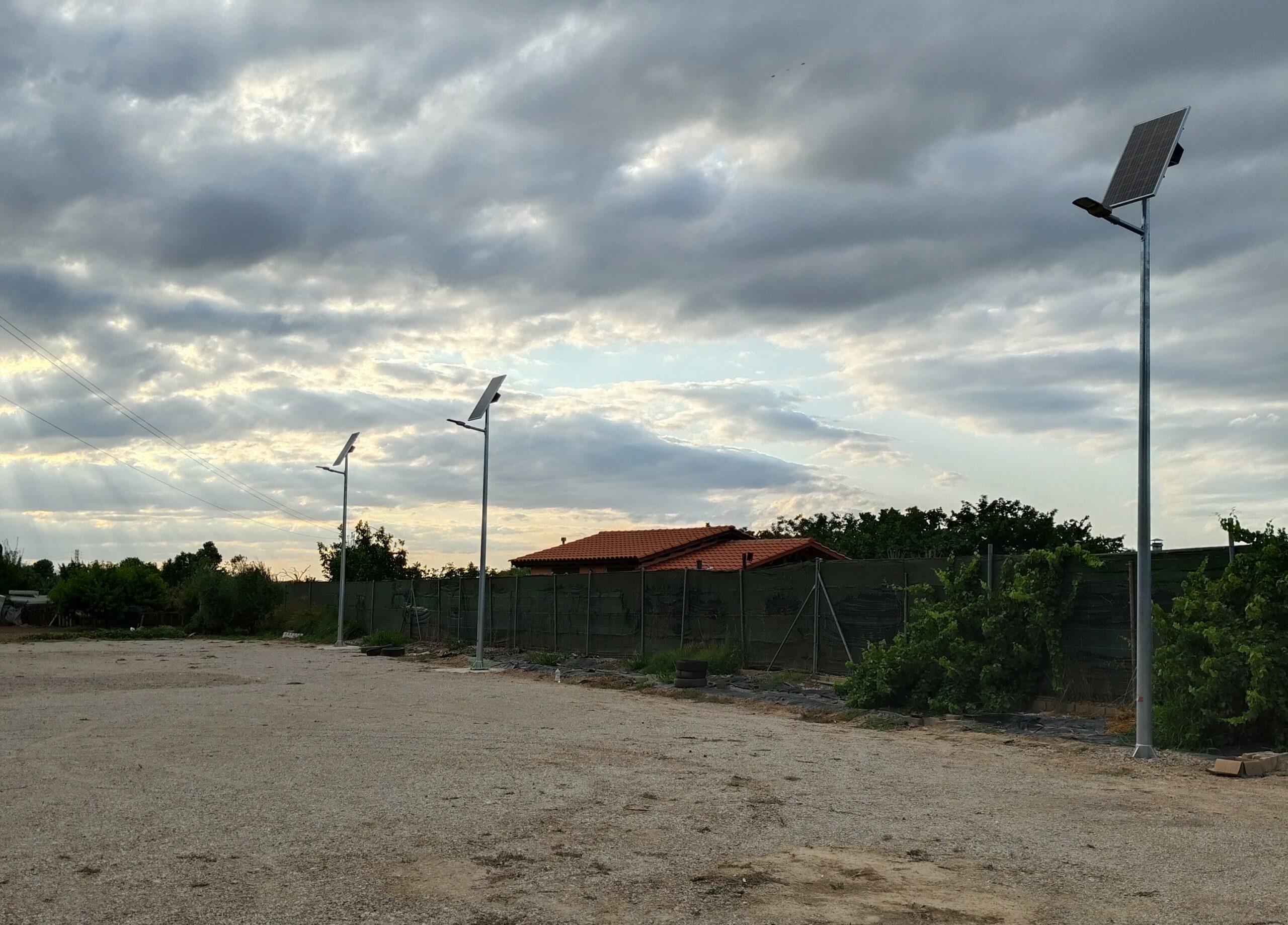 farolas parcelas alfaro