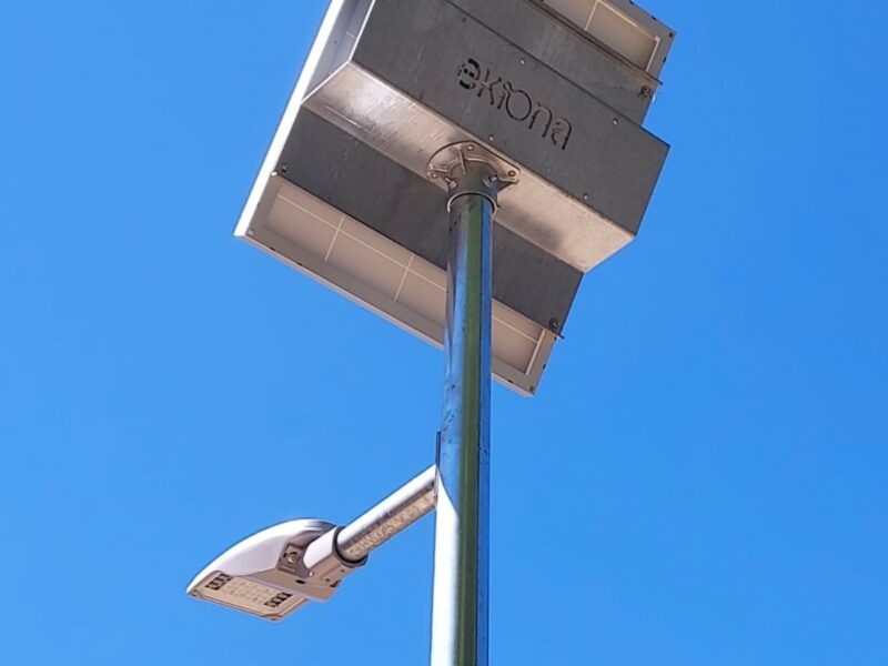 farola zona infantil las rozas